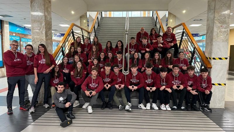 Alumnos del IES Siete Colinas inician el tramo final del Camino de Santiago