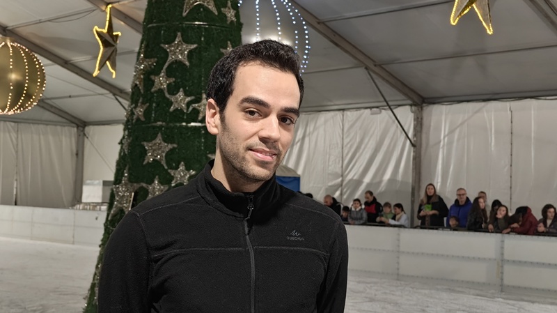 Tomás Guarino: es importante que todas las ciudades cuenten con una pista de hielo