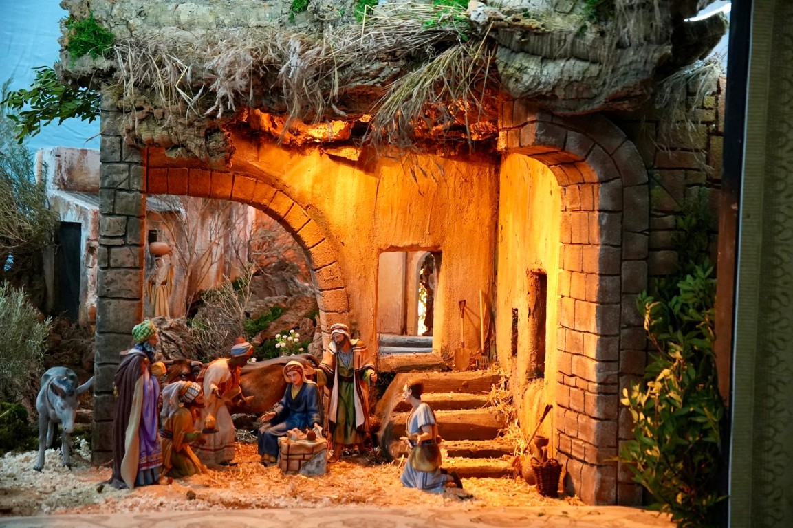 Inaugurado el Belén municipal con una escena completamente renovada para esta Navidad