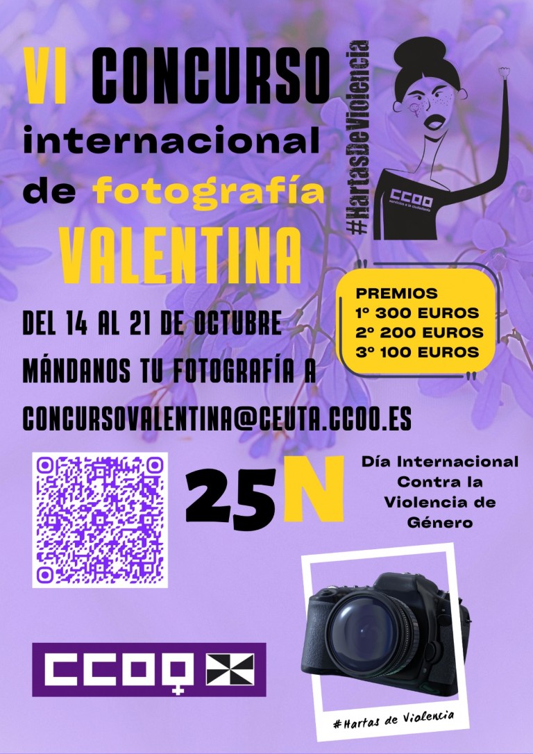 Convocado el VI Concurso Internacional de Fotografía “Valentina”