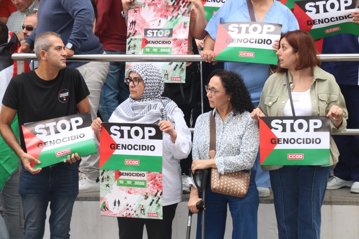 Concentracion por Gaza 1510 1