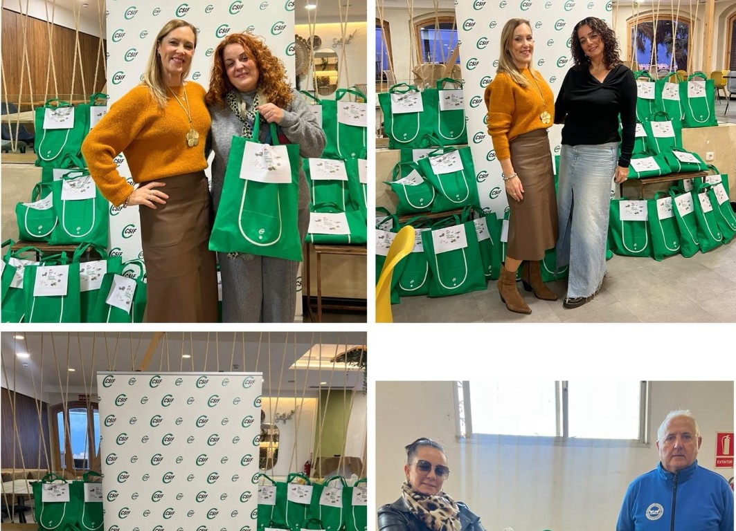 CSIF Educación celebra su tradicional merienda solidaria