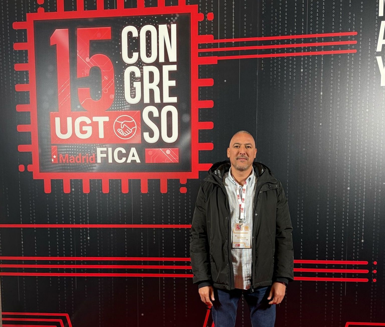 El secretario general de UGT FICA Ceuta, Liasin Ahmed, asistirá al Congreso de FICA Madrid