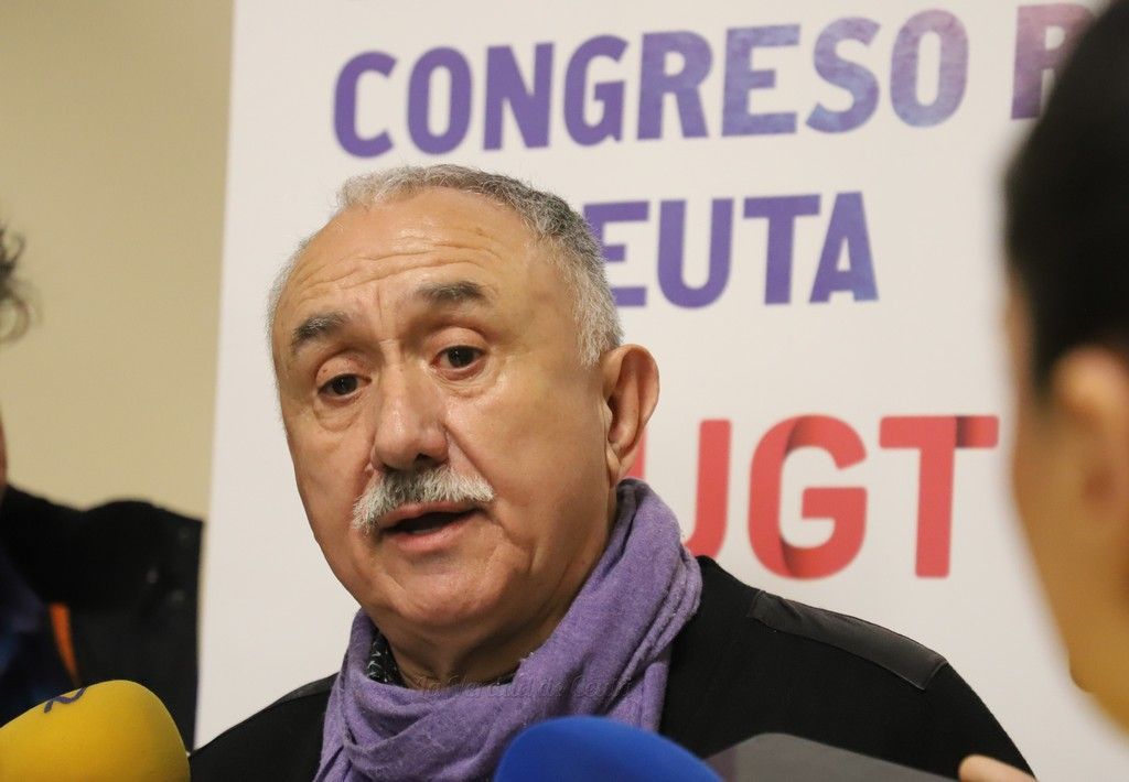 Pepe Álvarez (UGT) reclama un marco de diálogo con Ceuta y Melilla, igual que en otras autonomías