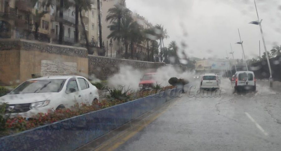 La AEMET activa este martes y hasta mañana el aviso amarillo por lluvias en Ceuta
