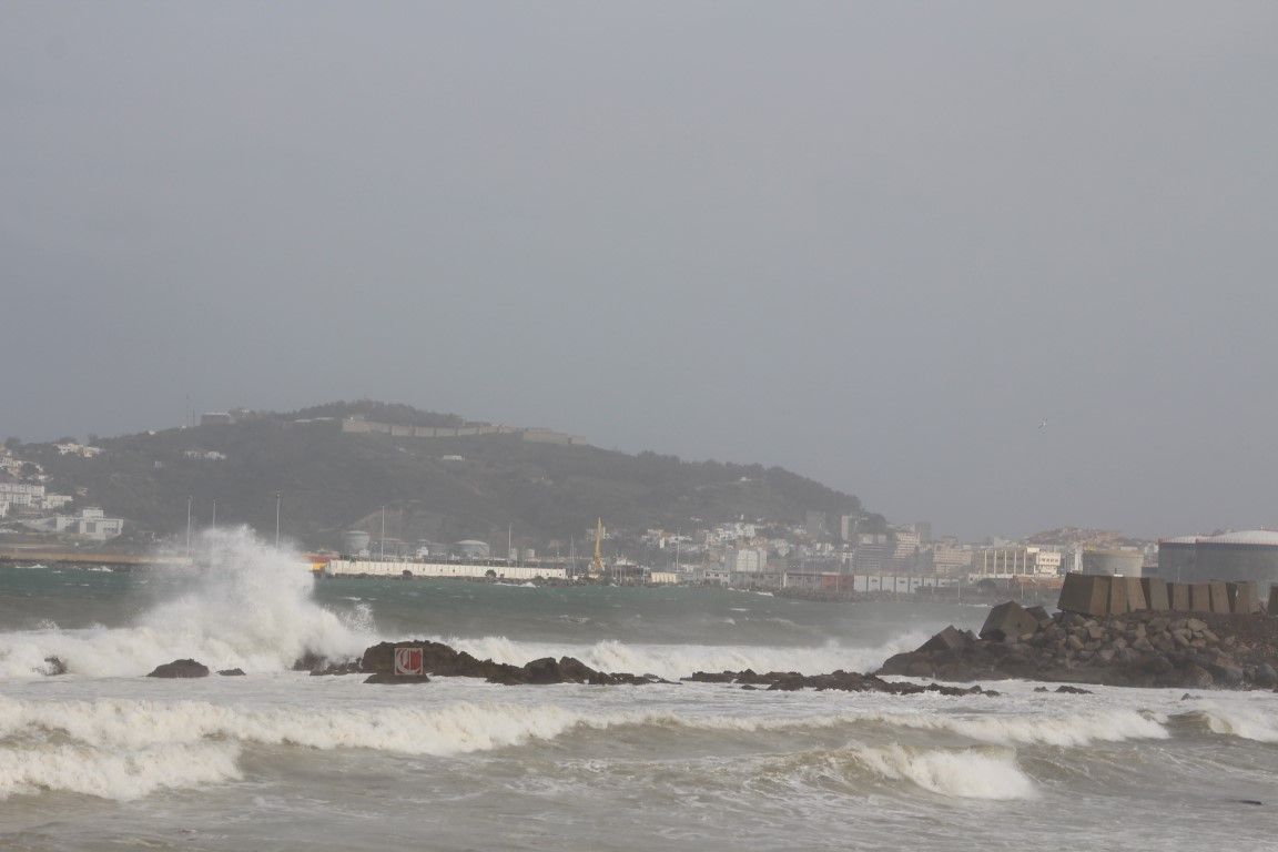 Un sistema de bajas presiones trae inestabilidad al suoreste de la península y Ceuta