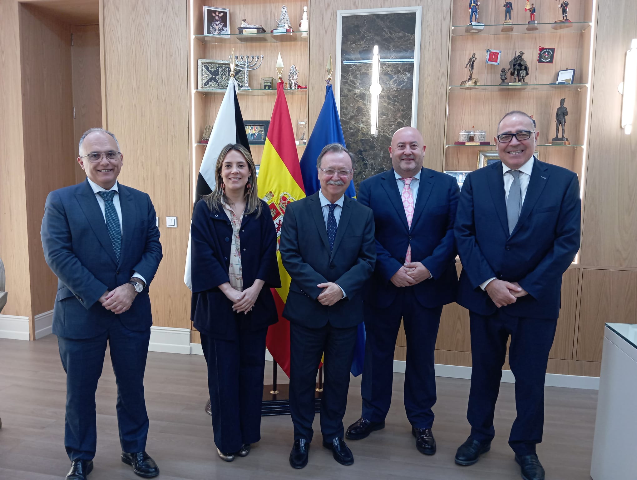 El presidente Vivas recibe al presidente de la Federación de Comunidades Judías de España