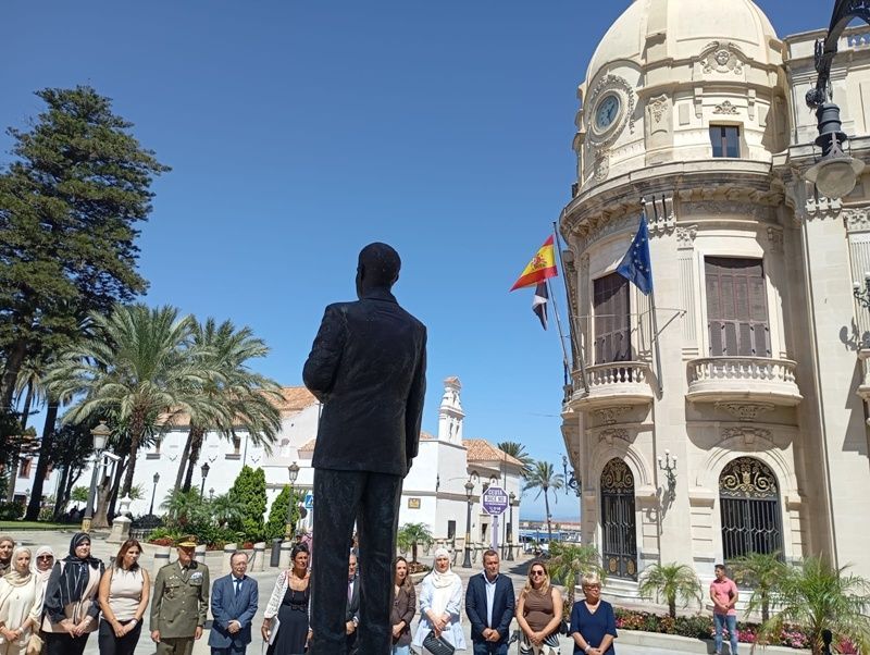 Ceuta rinde homenaje a Antonio Sánchez Prados en el 89 aniversario de su fusilamiento