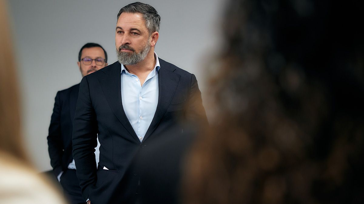 Abascal denuncia la invasión en Ceuta y culpa a Pedro Sánchez de la crisis