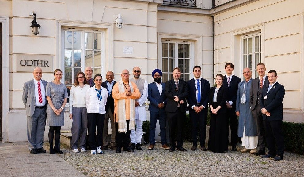 Ramchandani participa en Varsovia en una reunión de la OSCE sobre religiones no abrahámicas
