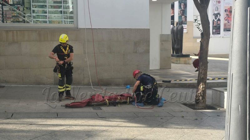III Jornadas Rescate Vertical Bomberos Ceuta 1