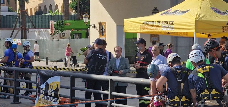 III Jornadas Rescate Vertical Bomberos Ceuta 11