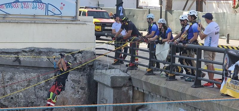 III Jornadas Rescate Vertical Bomberos Ceuta 13