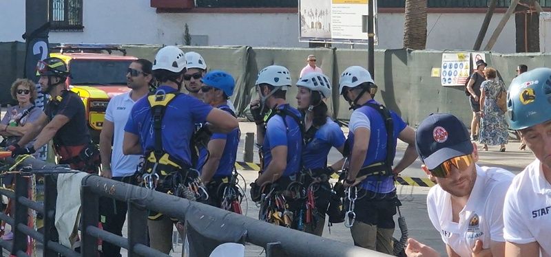 III Jornadas Rescate Vertical Bomberos Ceuta 19