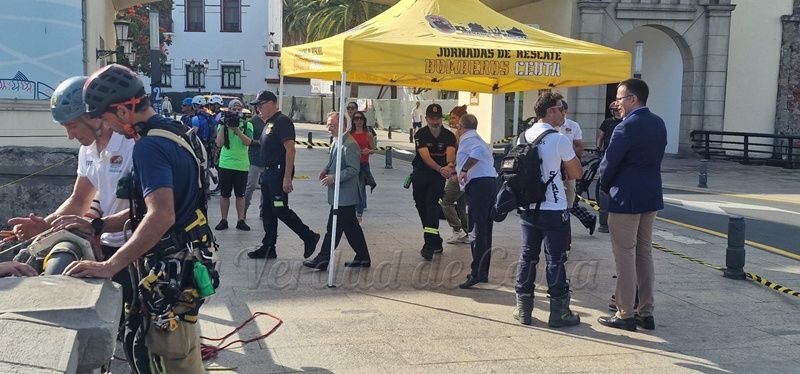 III Jornadas Rescate Vertical Bomberos Ceuta 8