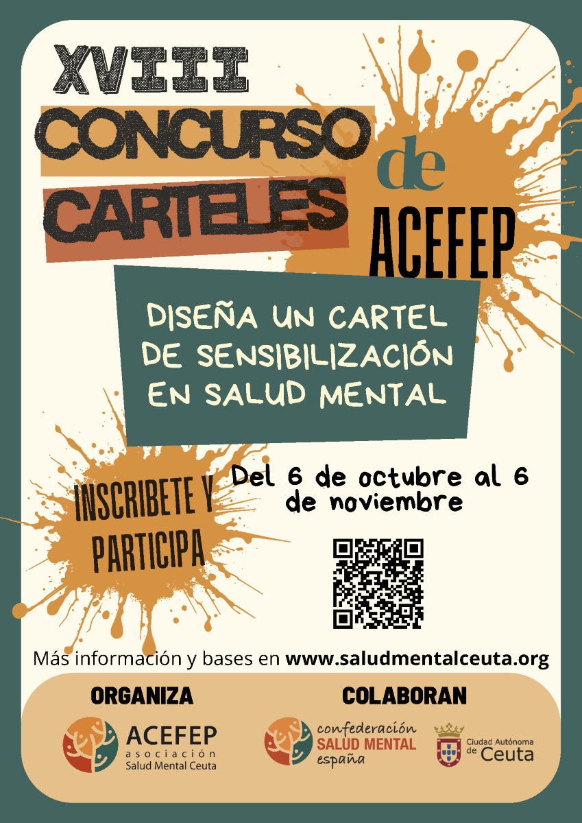 ACEFEP abre las inscripciones de su XVIII Concurso de Carteles sobre salud mental dirigido a jóvenes