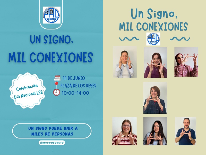ACEPAS lanza la campaña “Un signo, mil conexiones” por el Día Nacional de las Lenguas de Signos