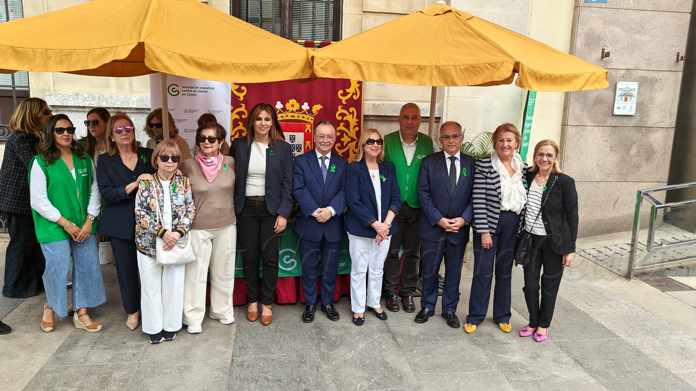 Ceuta se vuelca con la AECC en una nueva jornada solidaria contra el cáncer