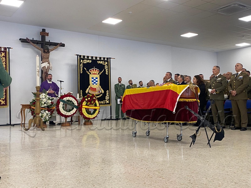 La Legión recuerda al capitán fallecido con un emotivo acto en García Aldave