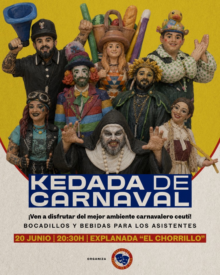 La Asociación Carnavalera de Ceuta organiza una “Kedada de Carnaval”