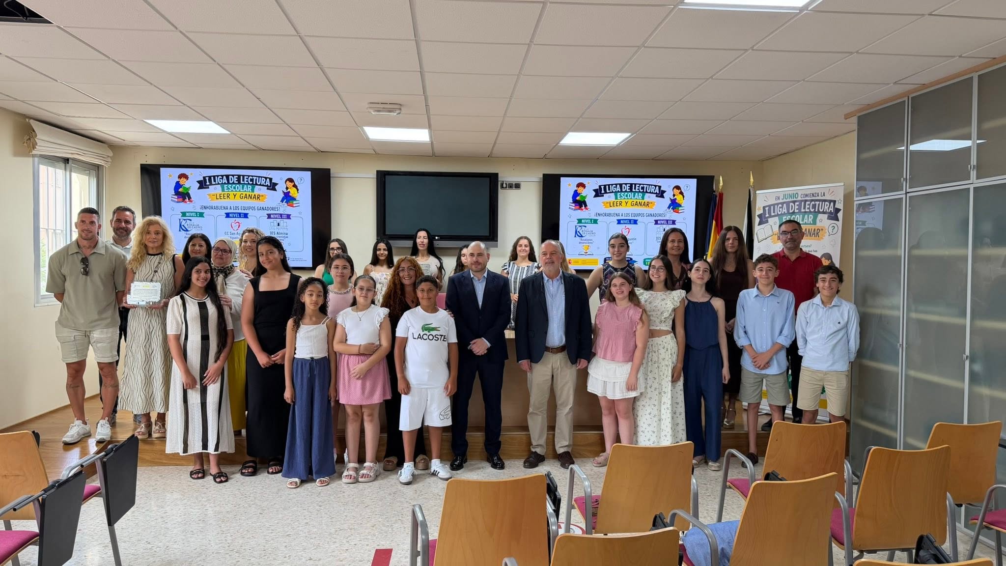 42 equipos de 28 centros educativos participan en la fase local de la liga de lectura “Leer y ganar”