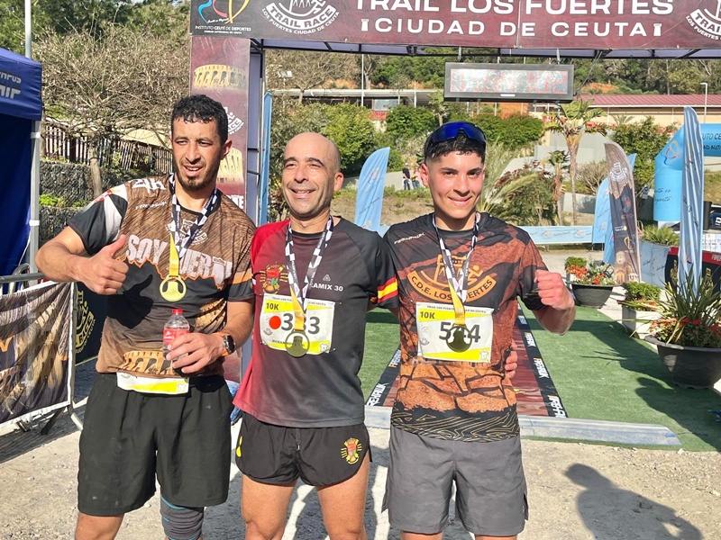 El ‘Trail Los Fuertes’ reúne a cerca de 600 atletas en una vibrante jornada deportiva sin sorpresas en los favoritos