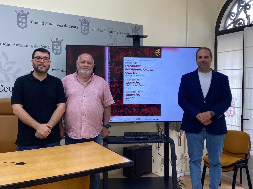 Ceuta, preparada para acoger el Torneo Internacional de baloncesto con España, Egipto y Costa de Marfil