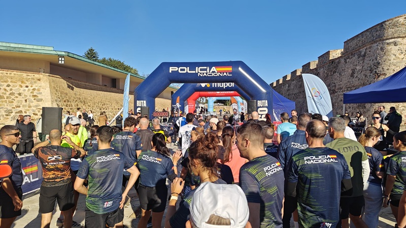 La Ruta Solidaria 091 convierte las Murallas Reales en un gran escenario de deporte y solidaridad