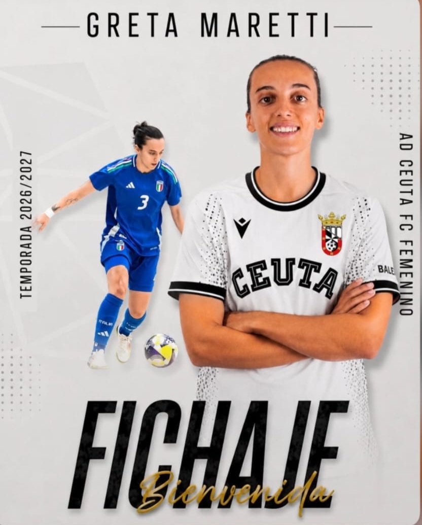 Greta Maretti, nuevo refuerzo internacional para la AD Ceuta FC Femenino