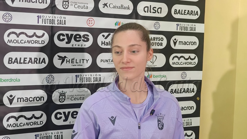 Claudia Navas continuará una temporada más en el equipo femenino de la AD Ceuta