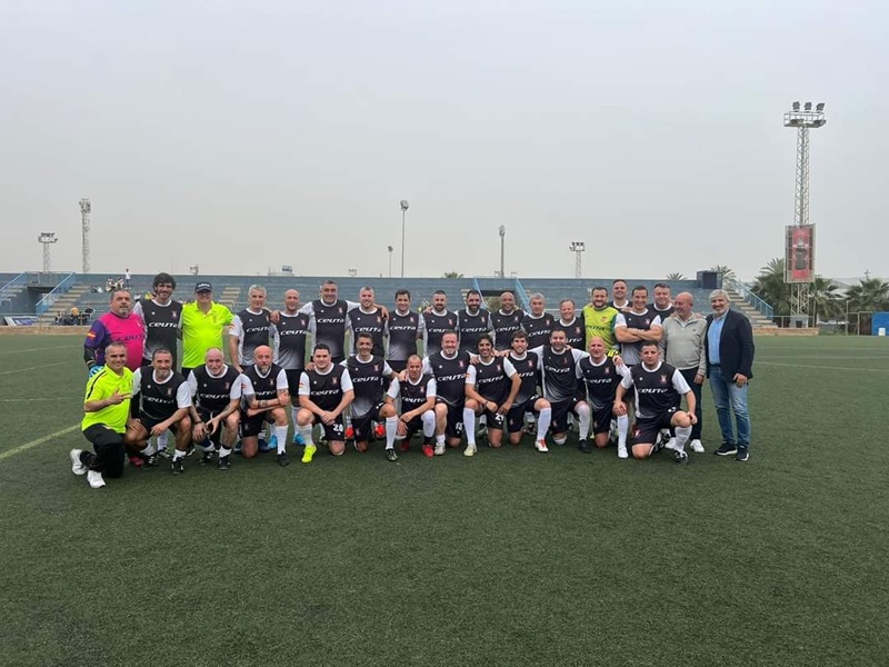 La Asociación de Veteranos de Fútbol de Ceuta viaja a Málaga para una jornada de convivencia