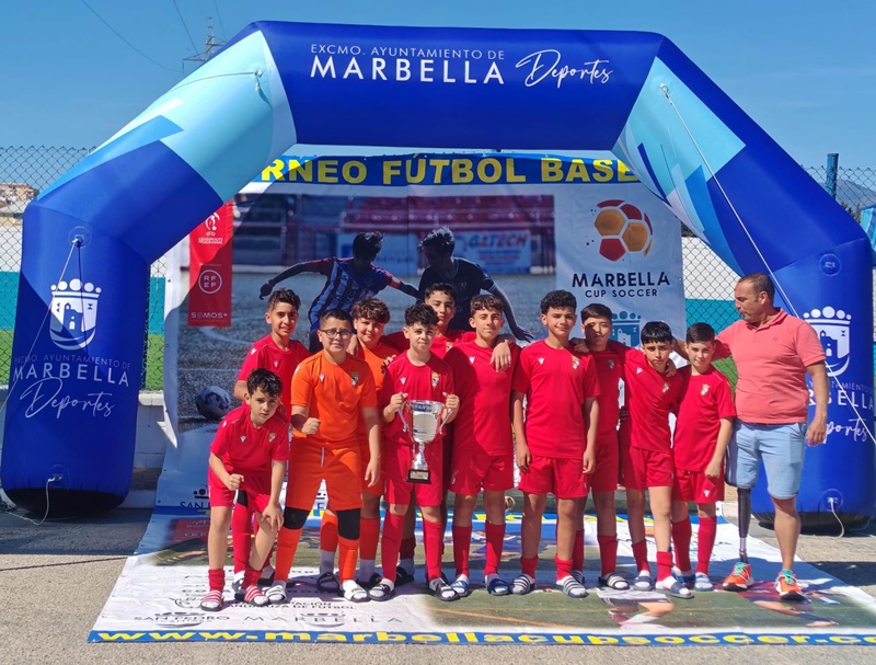 La AD Ceuta FC logra dos subcampeonatos en la Marbella Soccer Cup