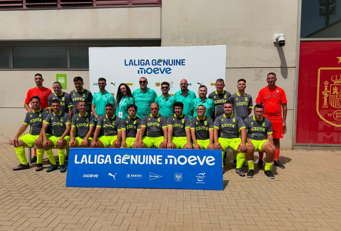 La AD Ceuta Genuine cierra la temporada con tres victorias y una gran imagen en LaLiga Genuine Moeve