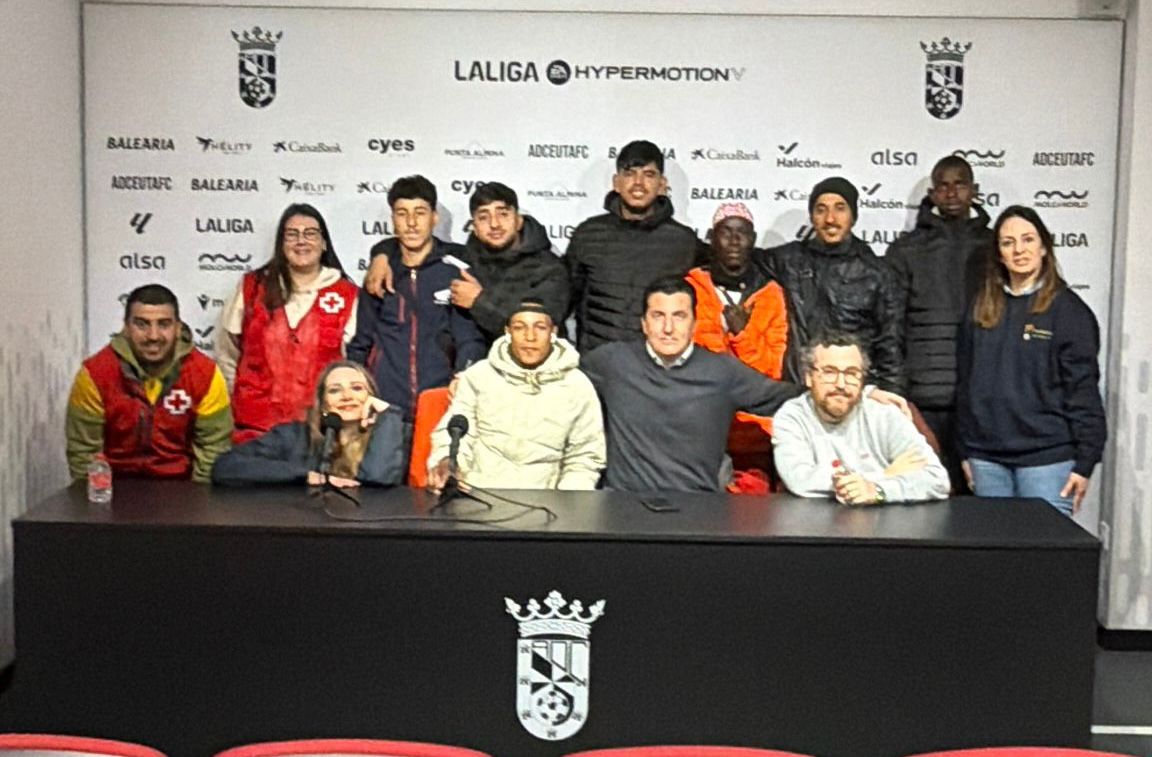 La Fundación AD Ceuta FC impulsa la inclusión social con el proyecto “Unidos más allá de las fronteras”