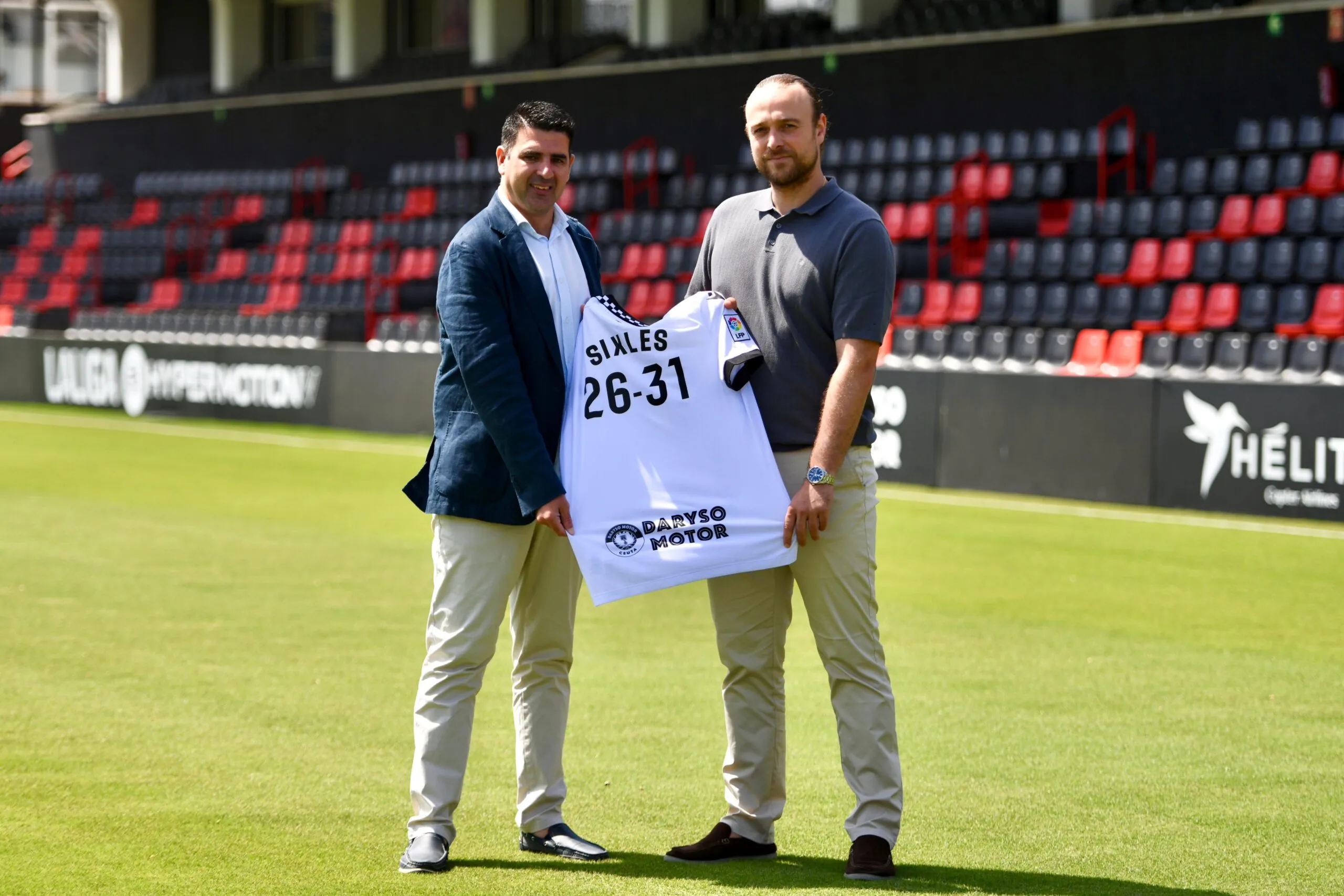 El Ceuta firma un acuerdo con la empresa Sixles Sport Digital