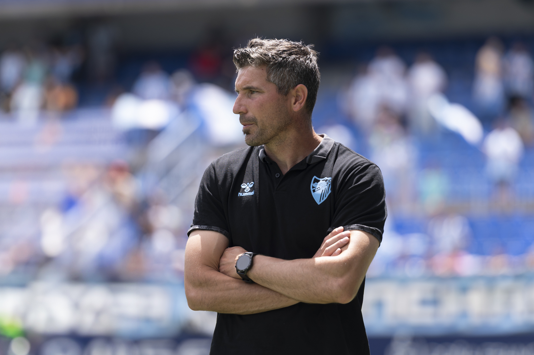 El entrenador del Málaga prevé un partido “complicadísimo ante el equipo revelación”