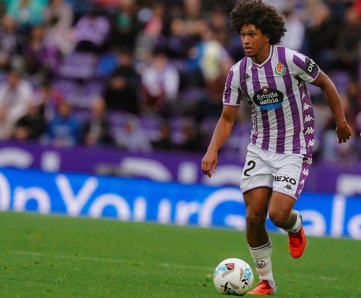 Peter Federico: “el Ceuta está en un buen momento y cuenta con buenos jugadores“. Foto: Real Valladolid