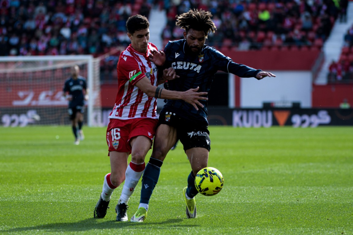 El 1x1 del partido UD Almería vs AD Ceuta 
