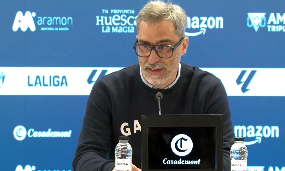 Bolo reconoce nervios en el Huesca y admite que la expulsión “no parecía tanta dureza como para una roja”