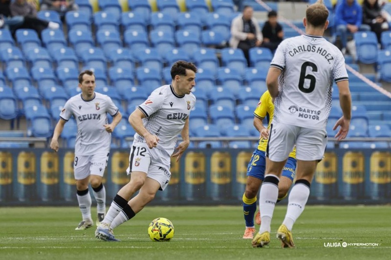 El 1x1 del encuentro entre la UD Las Palmas y la AD Ceuta FC 
