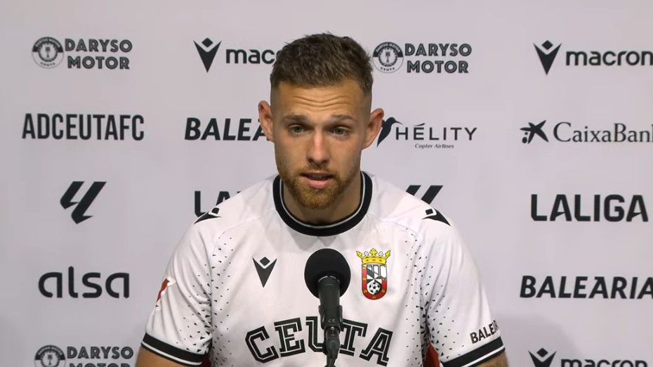Diego González: “El mensaje del míster es salir a ganar cada partido, independientemente de lo que nos juguemos”