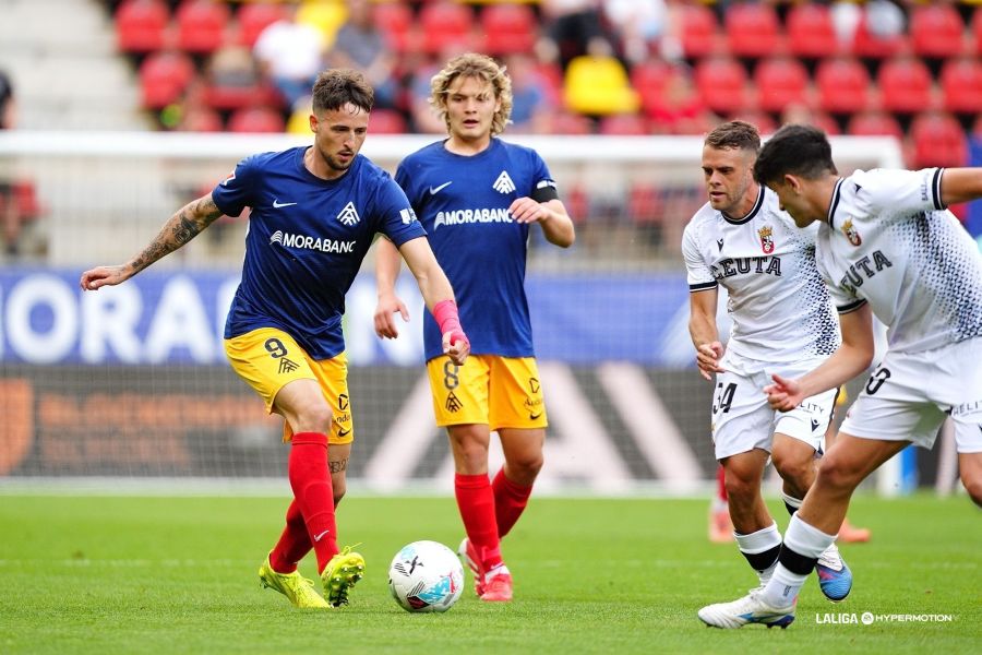El Andorra le “regala” los tres puntos a la AD Ceuta (0-2)