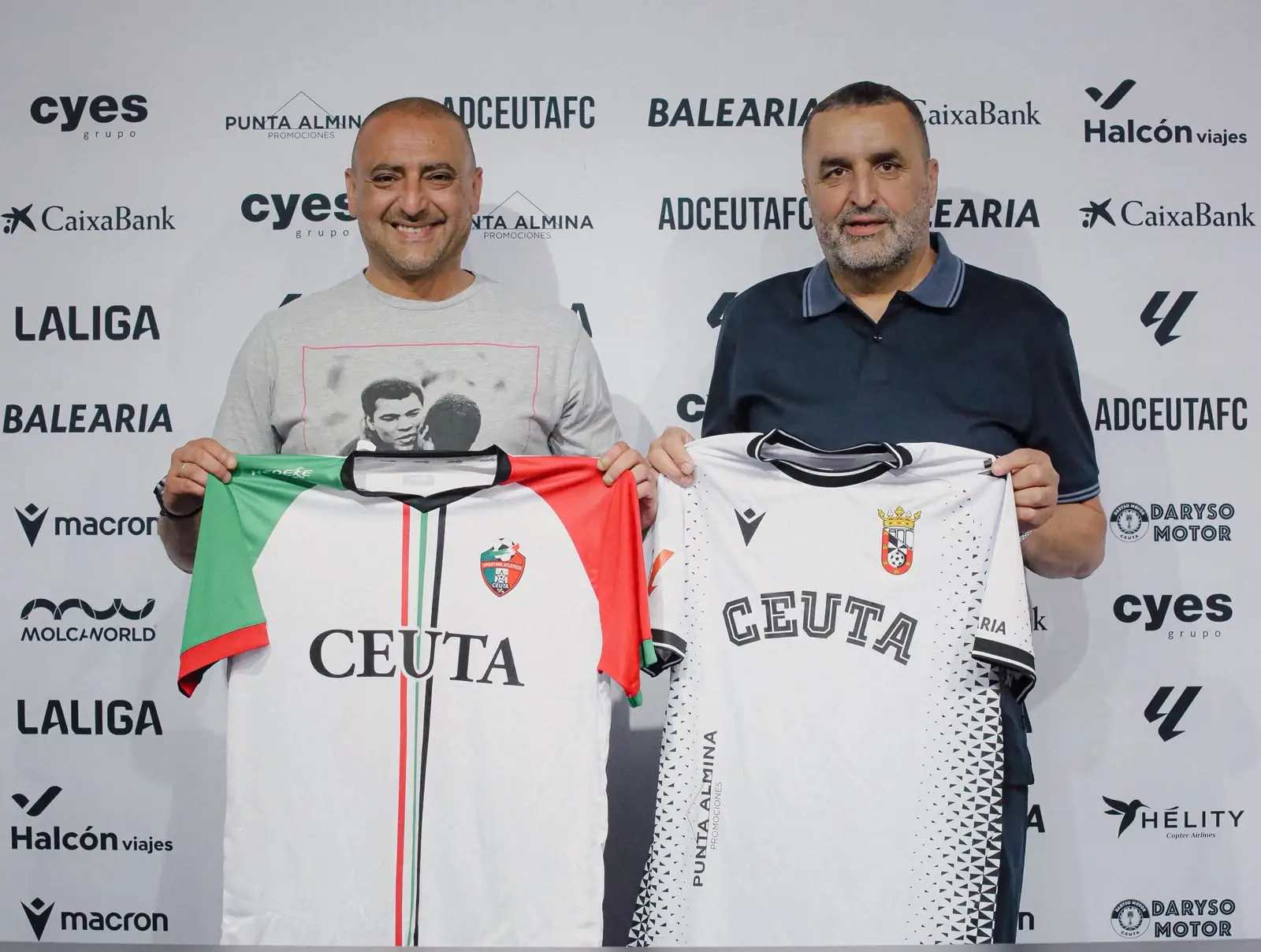 La AD Ceuta y el Sporting Atlético renuevan su acuerdo de filialidad para potenciar el talento local
