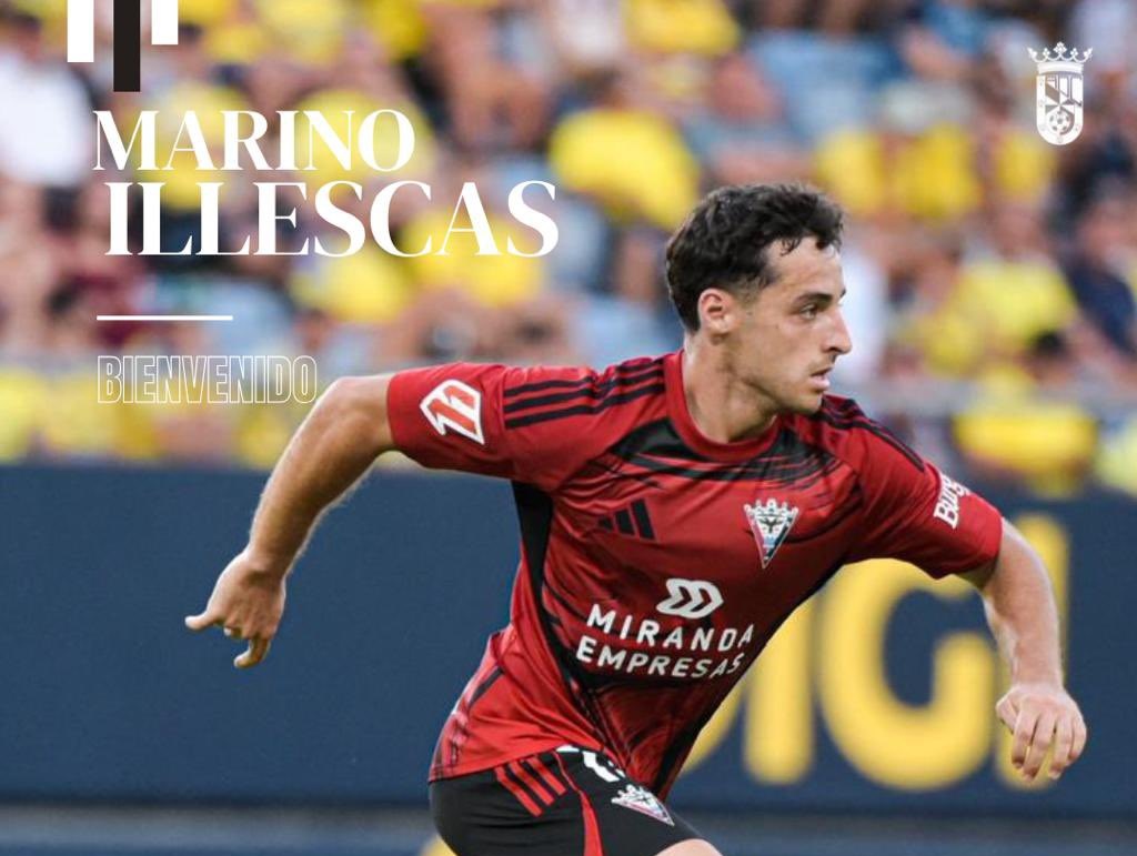 El mediocentro Marino Illescas, del Mirandés, tercer fichaje del Ceuta