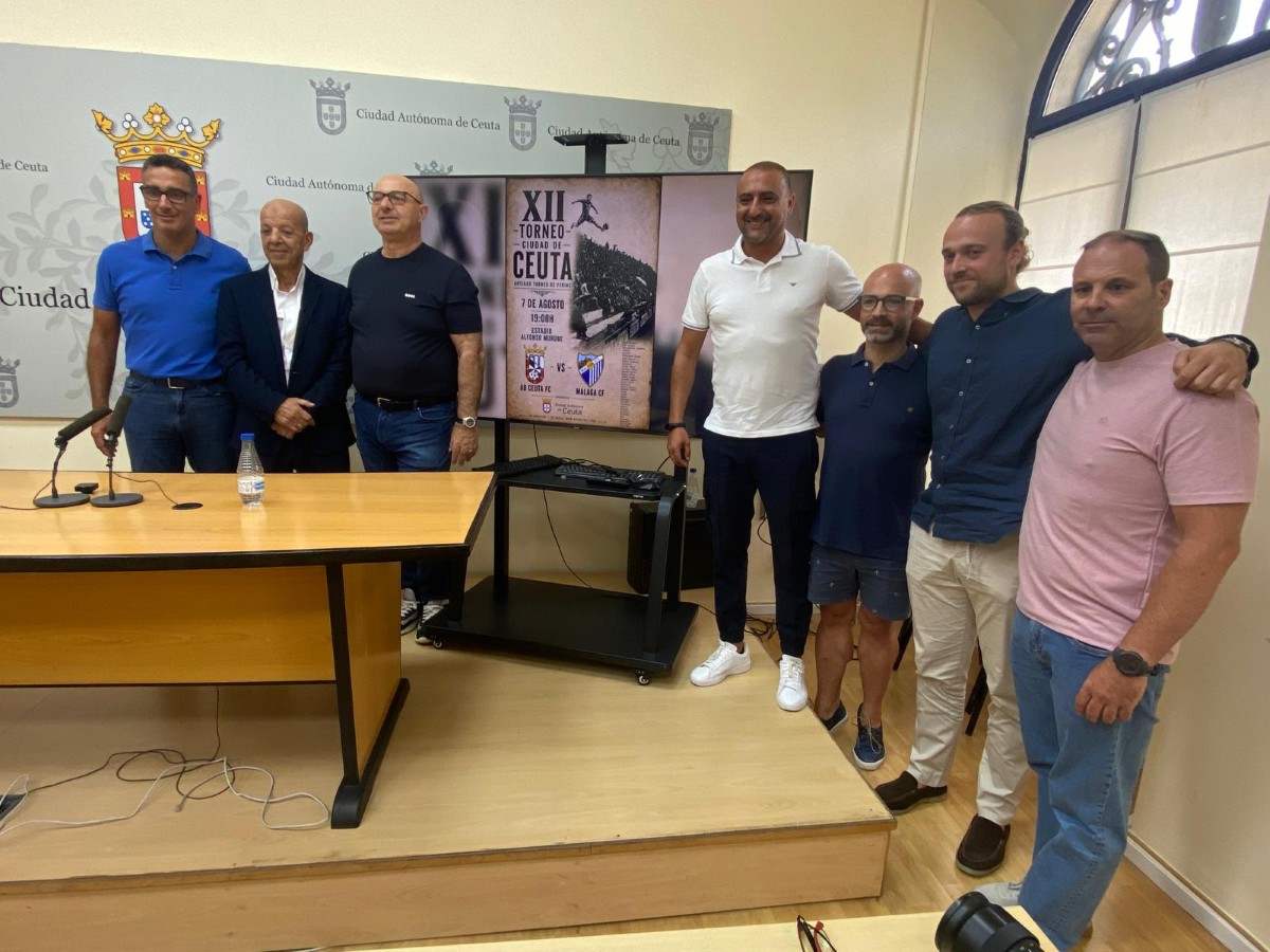La AD Ceuta recibirá al Málaga CF el 7 de agosto en el “XII Torneo Ciudad de Ceuta”