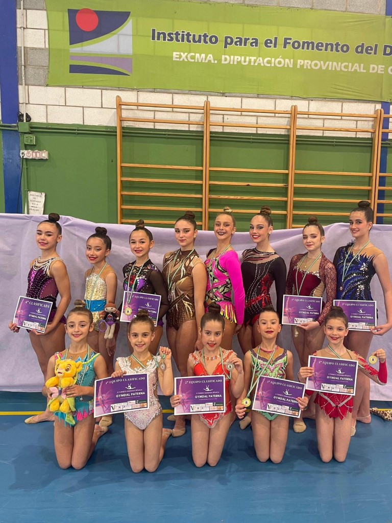 El Club Rítmica Ceuta suma 19 medallas en Paterna y refuerza su progresión competitiva