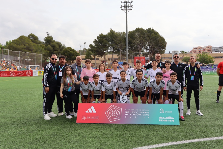 Ceuta cierra su participación en el Campeonato de España sub'12 de fútbol-7 con ocho derrotas en ocho partidos