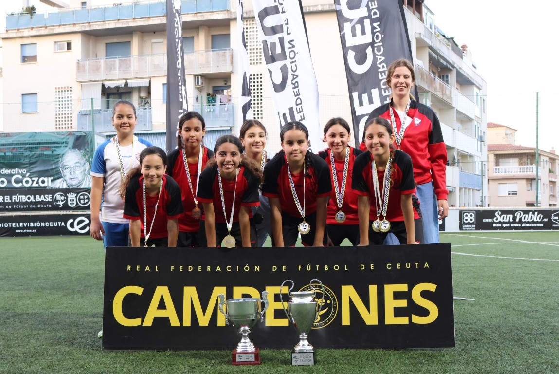 El Ramón y Cajal Féminas conquista el título alevín femenino tras superar al CD Puerto en la final