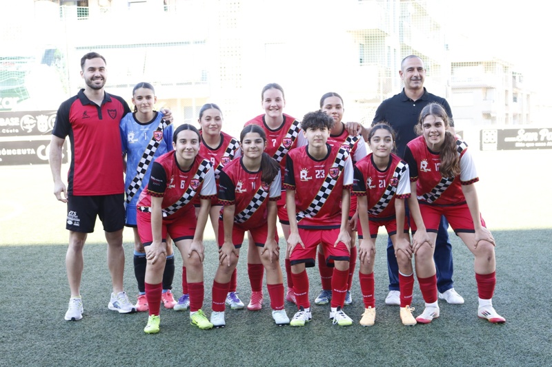 El Foso Ceuta "F" se proclama campeón de la categoría femenino infantil F7 en la jornada 8 