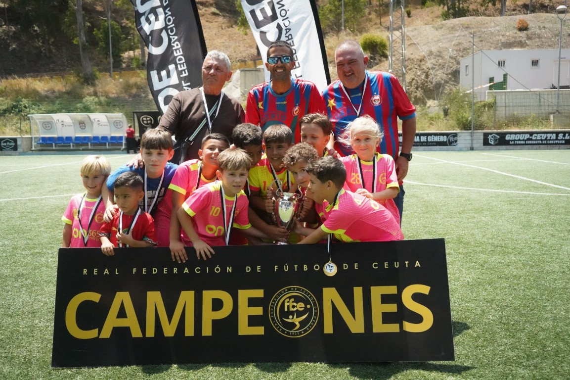 Los campos del Príncipe ponen el broche final a la temporada prebenjamín de fútbol 7